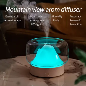 

Mountain View Aromatherapy Essential Oil Diffuser Humidifier Air Purifier 400ML