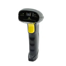 Wireless Laser Barcode Scanner Wired Bar Code Scanner Automatic Scan Handheld 1D/2D QR Code Reader for Inventory POS IOS Android usb wired auto induction laser car code scanner black grey