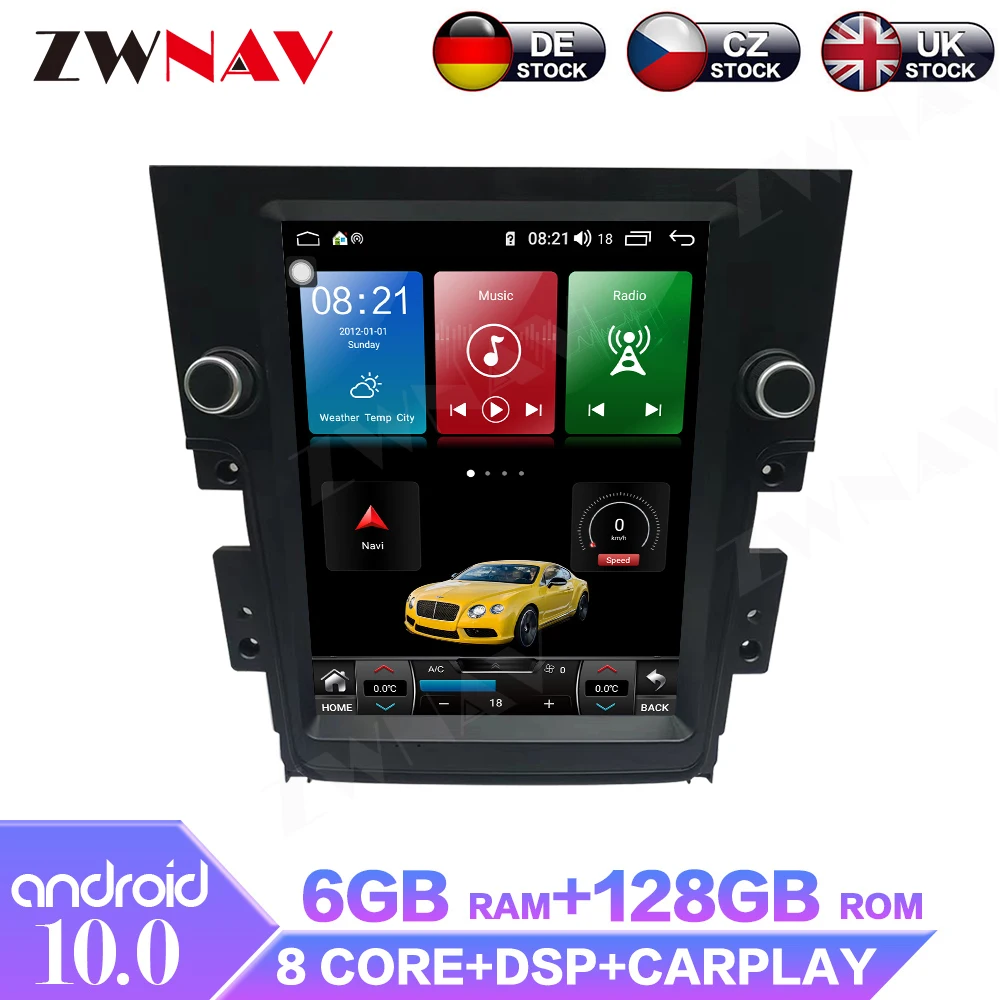 

12.1" Android 11 6+128GB For Lincoln Navigator 2014 2015 2016 2017 Car Multimedia Radio Player GPS Navigation 8 Core DSP Carplay