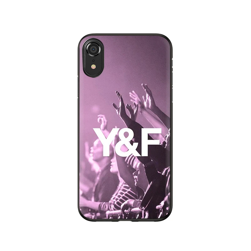 EWAU hilsong Young And Free силиконовый чехол для телефона iPhone 5 5S SE 6 6s 7 8 Plus X XR XS 11 Pro Max - Цвет: B5