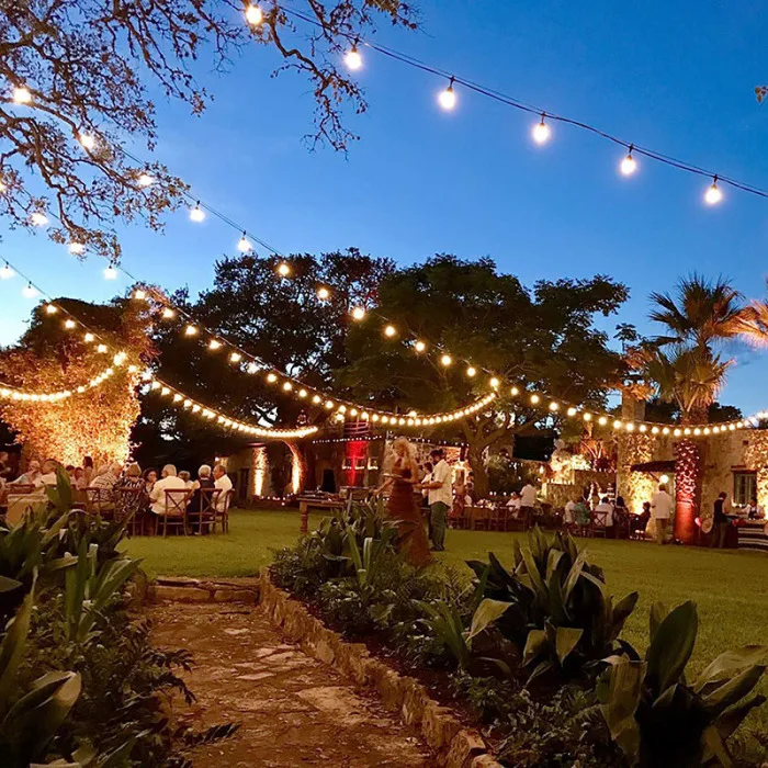 Hot LED Stringlight Decoration Bulbs Lights Hanging for Home Patio Garden Party Outdoor FAS6