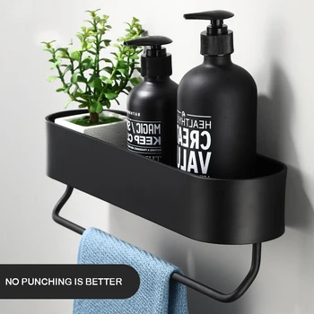 

Free Shipping YUJIE YF5303 Non perforated bathroom storage rack toilet towel rack hanging towel rack storage towel rack