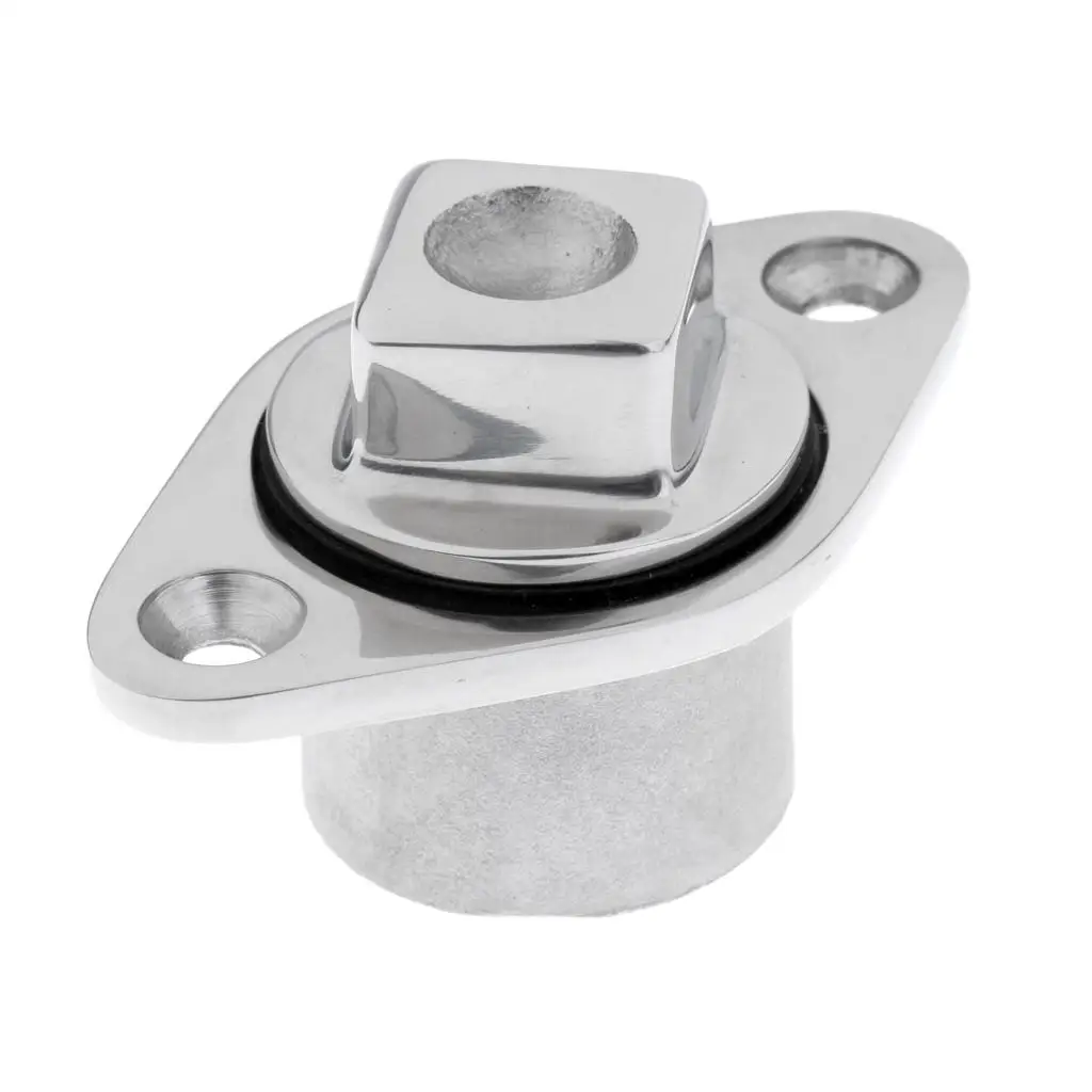 Tubo De Drenaje De Acero Inoxidable 316 Para Barco - Rosca 3/4", Acabado Espejo, Resistente A Agua Salada