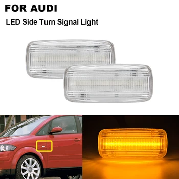 

2Pcs LED Marker Turn Signal Light Blinker Lamp For AUDI A2 A3 A4 B5 A6 C5 A8 D2 Allroad C5 TT Coup TT Roadster Indicator Light