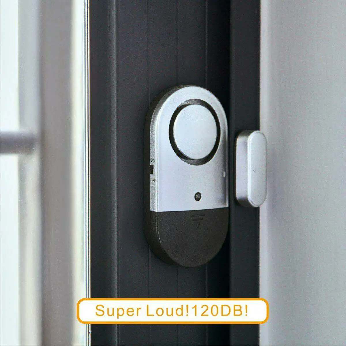 120DB Super Laut Sound Alarm Sensor Mini Fenster Tür Sensor