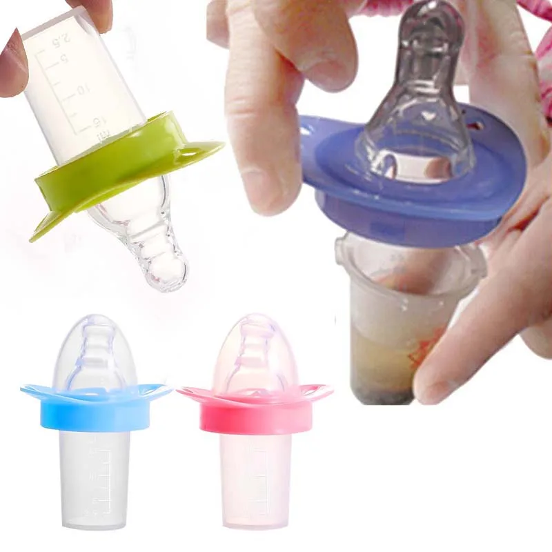 10ml Baby Nipple Medicine Feeder Water Feeding Bottle Anti-choking Safe Baby Medicine Feeder Cup with Scale Pacifier Baby Feeding Utensils
