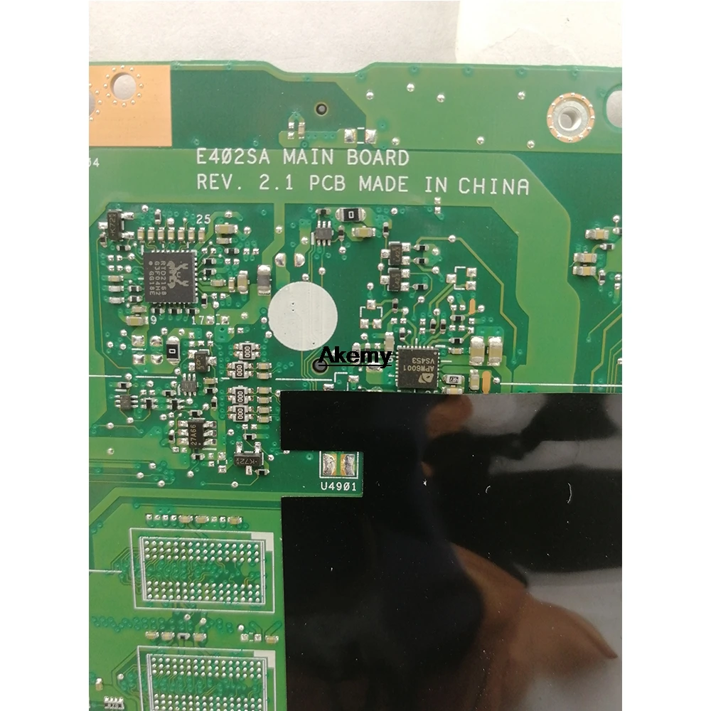 E402SA материнская плата для ноутбука ASUS подходит для 1" ноутбуков E402SA E402S Mianboard W/(N3150 4 ядра cpu+ 2GB ram+ 32G SSD) тест ОК