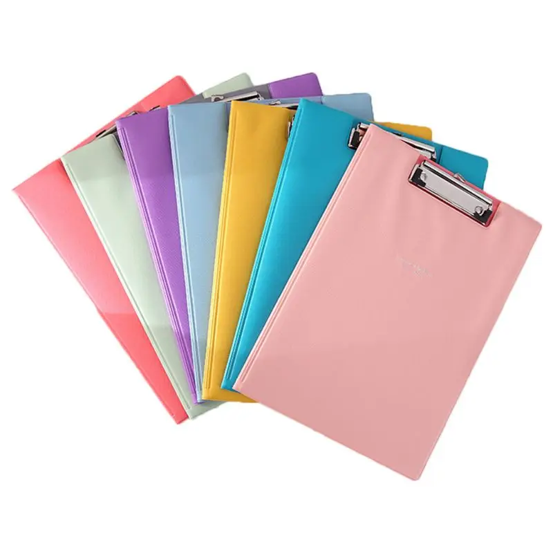 

A4 Waterproof Clipboard Writing Pad File Folder Document Holder School Supply