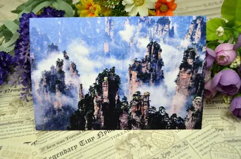 

Hunan Zhangjiajie Tourism Postcard Collection Art Lenticular Recycled Recordable 15*10cm 12pcs