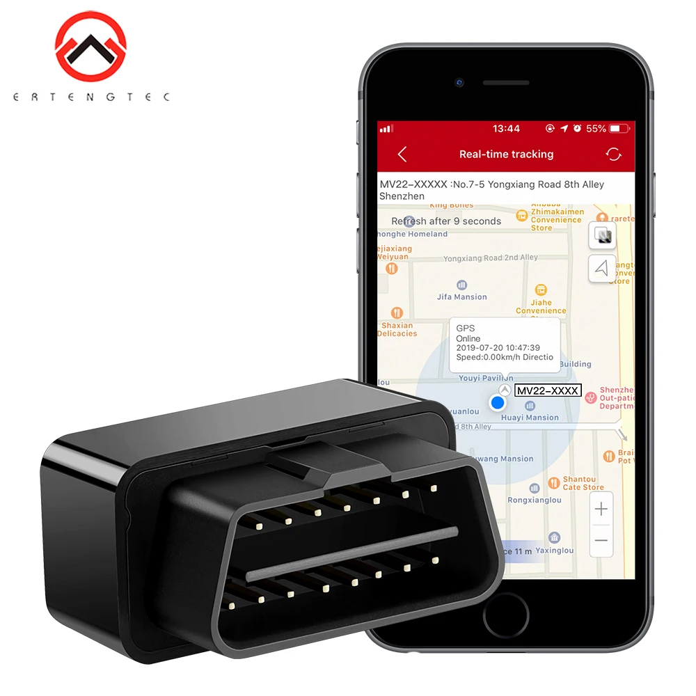 Obd2 Gps Tracker Car Tracker Voice Monitor Plug Out Alarm Obd Gps Car