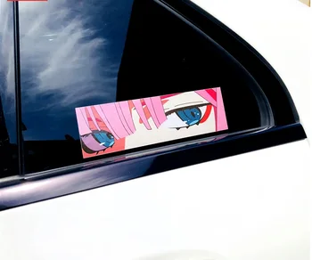 

LEFT SIDE Personality Taste Funny 3D Car Stickers Bumper Waterproof Decorative Decal Side Window Sticker Car Reflective Stickers