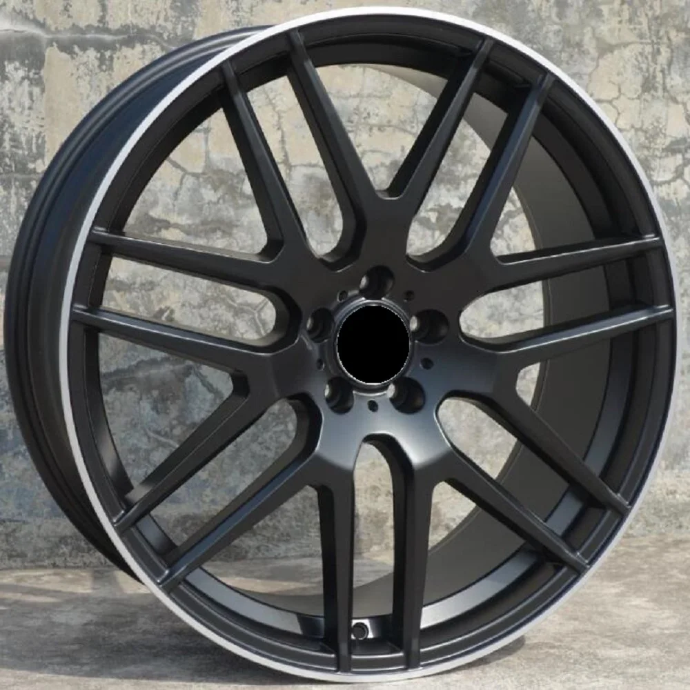 Черные 22 дюйма 22x10 0 5x112 Автомобильные Колесные диски из сплава подходят для Mercedes GL