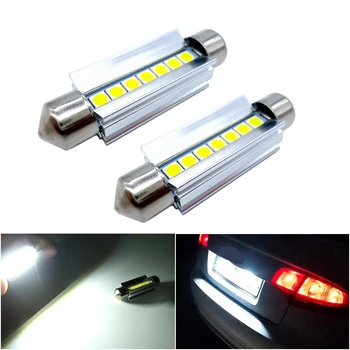

2x C5W LED CANBUS Bulb Festoon Car Interior Lights C5W Trunk Dome Map Bulb Light For Volkswagen VW Passat B6 B5 Polo 12 Golf 4 5