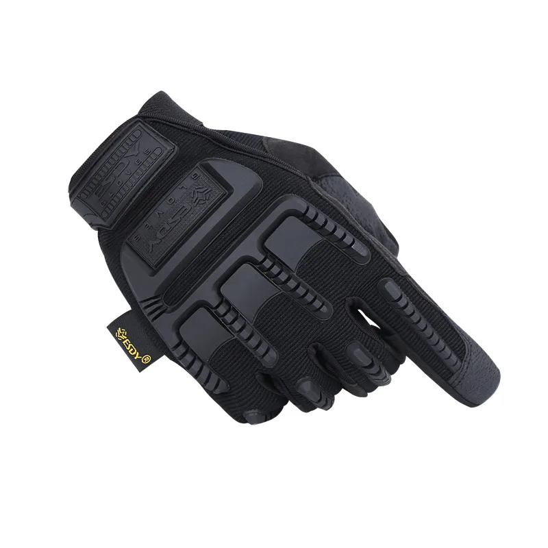 

ESDY Outdoor Sports Full Finger Gloves Anti-slip Wear-Resistant Warm Cycling Gloves Tactical Army Fans Mechanical Gloves