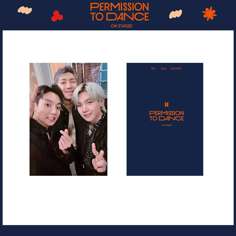 KPOP Bangtan Boys Concertcard Smallcard Randomcard Polaroid Sweatercard LOMOcard Postcard K-POP BangtanBoys Thank You Card