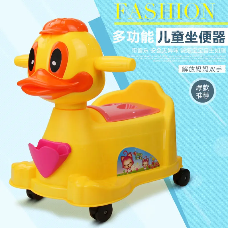

Toilet for Kids-Extra-large Drawer Men's Baby Chamber Pot Drawer Small Chamber Pot Baby Girls Urinal with Music