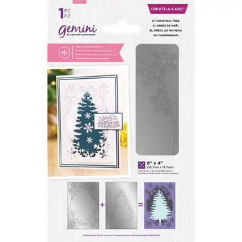 

Christmas tree overlapping background METAL CUTTING DIES Stencil Scrapbooking Photo Album Card Paper Embossing Craft DIY