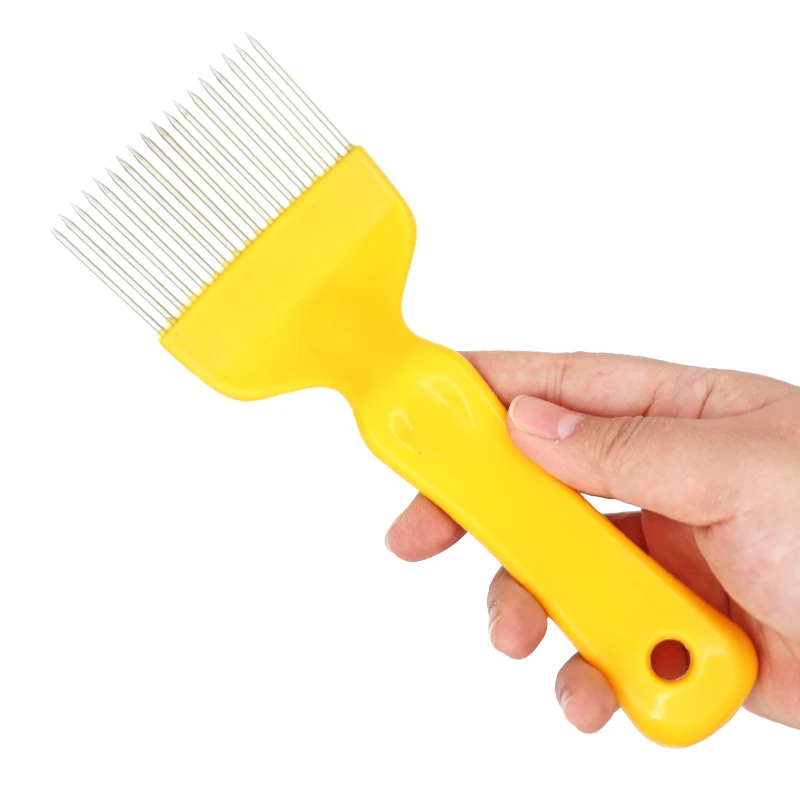 21 Pin Bee Hive Honey Fork Comb Uncapping Fork Cut Honey Bee Beekeeping Tools 1Pcs