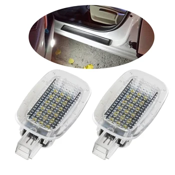 

1 Pair LED Courtesy Footwell Luggage Trunk Vanity Mirror Glove Box Door Light for Benz W204 W216 W212 C207 X204 GLK W221 R230