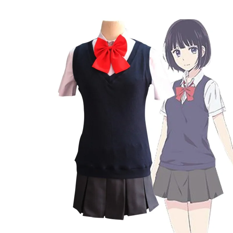 Костюм для косплея из аниме Kuzu No Honkai японская школьная форма комплект Yasuraoka Hanabi
