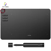 Xp-pen Deco 03 Wireless 2.4G cyfrowy Tablet graficzny do rysowania pióro do rysowania Tablet z pasywnym rysikiem bez baterii i 6 skrótów