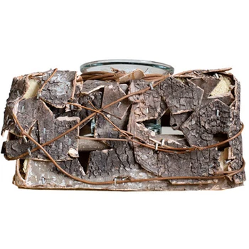 

Tealight Candle Holders Wood European Style Romantic Wooden Candle Holder Wedding Deco Mariage Table Modern Candle Holder 60K023