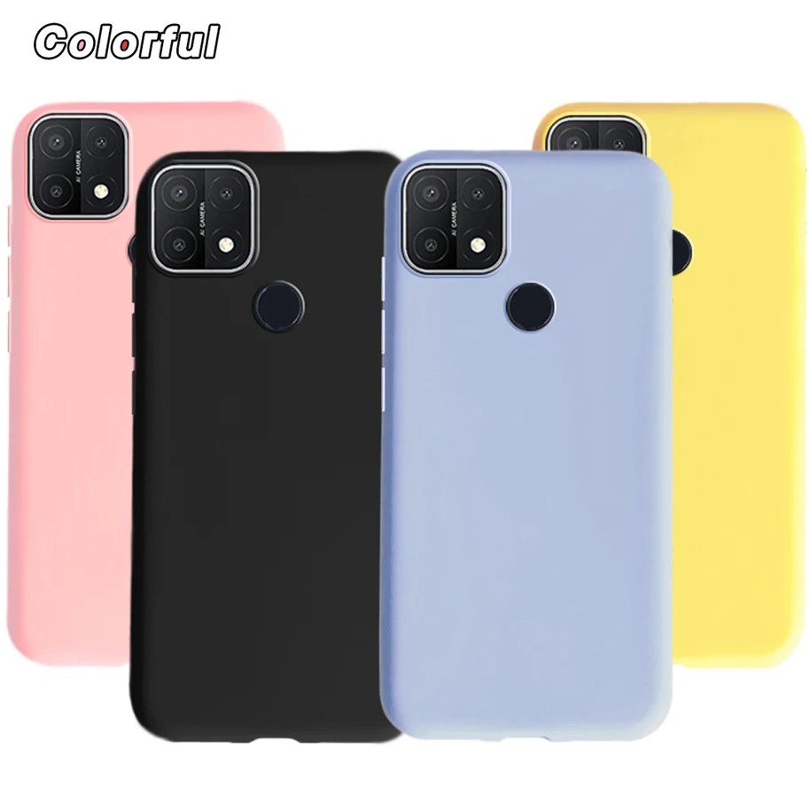 Чехол для OPPO A15 OPPOA15 2020 чехол телефона силиконовый бампер карамельных цветов