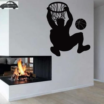 

Basketball Player Sticker Decal Sports Posters Home Decoration Vinyl Wall Decals Decor Mural Dunk Wall Car Decal