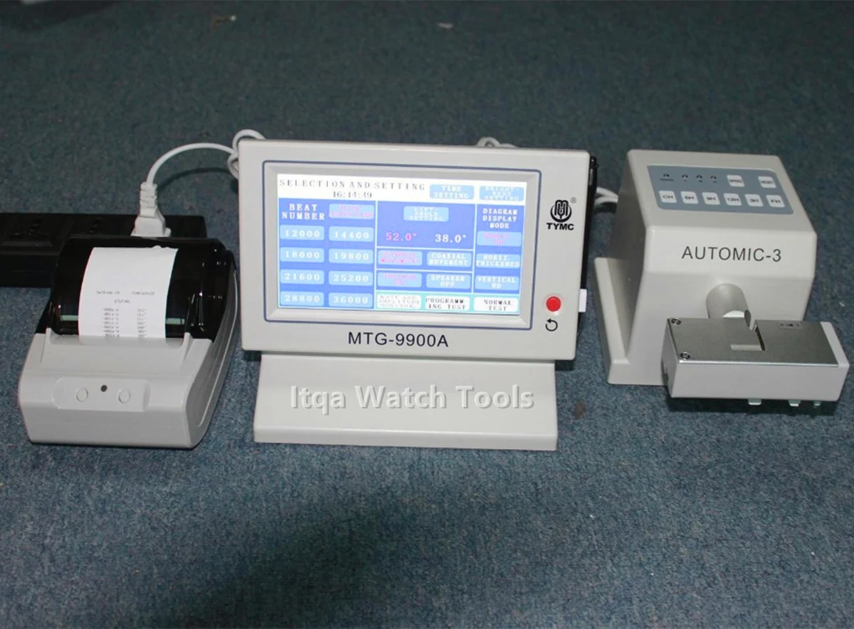 TYMC MTG 4000A механический прибор для проверки часов тест коаксиальный