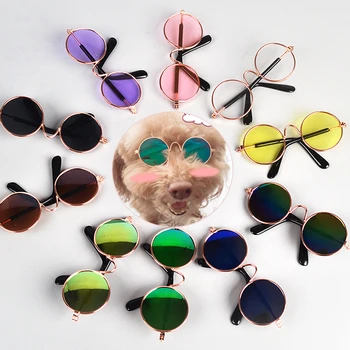

1PC Fashion Lovely Pet Cat Glasses Dog Glasses Pet Products For Little Dog Cat Eye-wear Protection Sunglasses Photos Accessoires