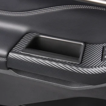 

Front Rear Car Door Handle Organizer Storage Box Container Tray for Ford Explorer 2020 XLT Limited Platinum ST