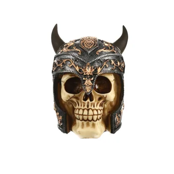 

Scary Skull Saving Pot Special Coin Bank Resin Money Pot Home Decoration for Living Room Shop