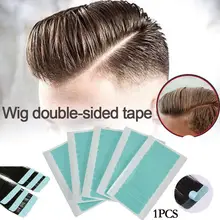 1 лист, 12 шт., 4 см* 0,8 см, CPAM, супер клейкая лента для волос, двойные инструменты, лента для боковых волос, человеческие волосы для наращивания Remy X5Z9
