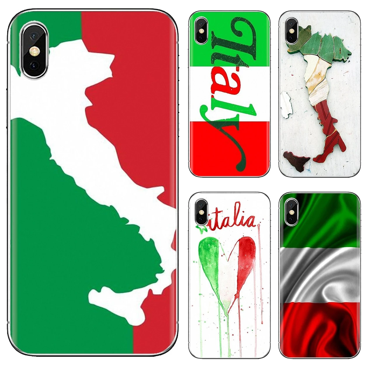 Мягкий чехол для Samsung Galaxy J1 J2 J3 J4 J5 J6 J7 J8 Plus 2018 Prime 2015 2016 2017 EU Italy National Flag IT Eagle Map Banner |