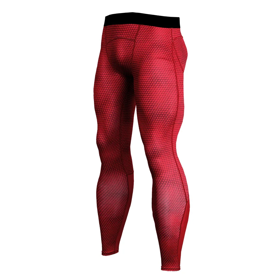 

Sports pants training outdoor running cycling men's red quick-drying tight-fitting bottoming fitness yoga training trousers