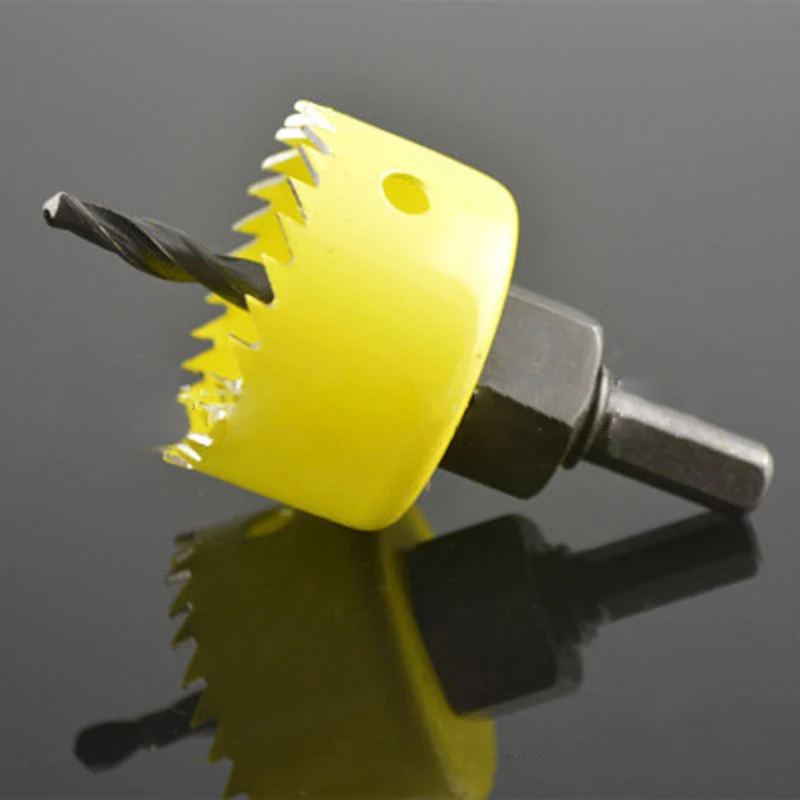 

Wood Cutting Hole Saw Set Thin Plasterboard Plastic Cutter Woodworking Tool Kit