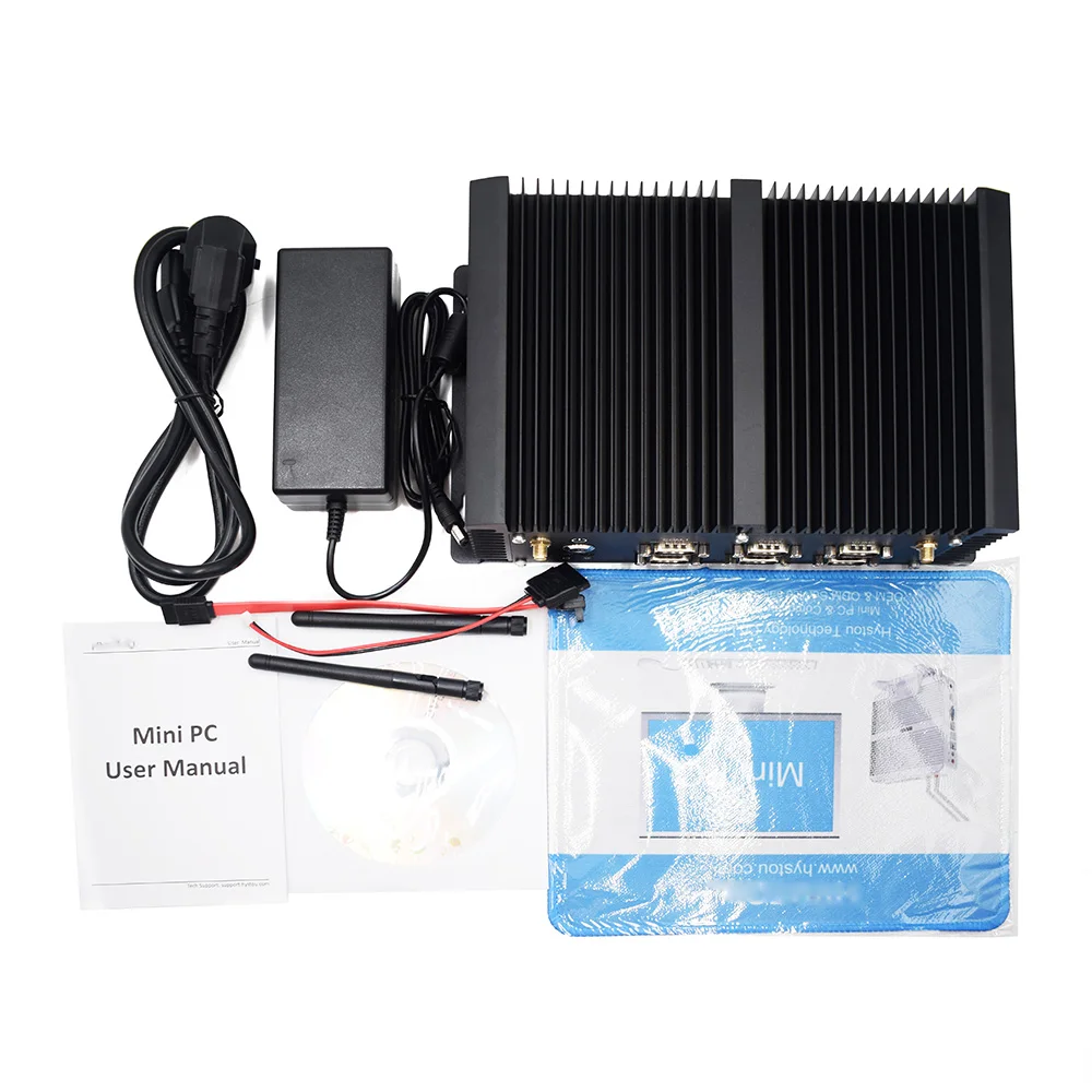 Мини ПК 8 го поколения Core i5 8250U RS232/485 COM 2 intel NUC i7 7500u персональный настольный
