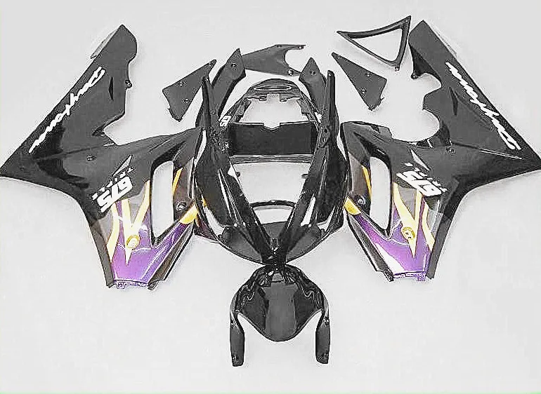 Выполните Обтекатели для Daytona 675 2006 2007 2008 мотоцикл «Триумф» ABS Пластик рамы кузова обтекатели тела комплект черного цвета