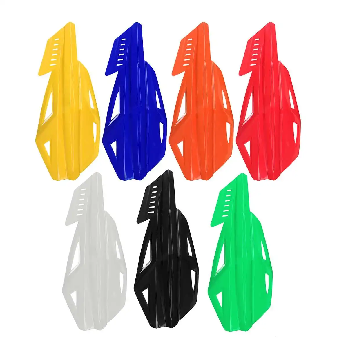 red Black PowerMotor Motorcycle Universal Handguards Aluminum Hand Guards Brush Bar For off Road ATV Yamaha Kawasaki Suzuki For Honda Motocross Dirt Bike Enduro 7//8 22mm and 1 1//8 28mm