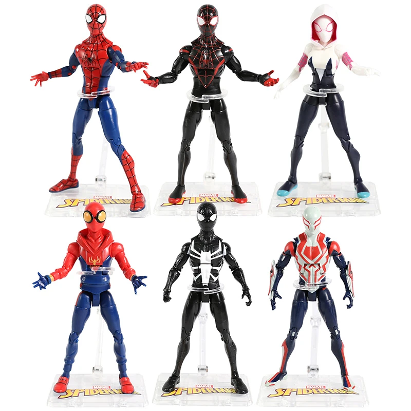 miles morales into the spider verse action figure