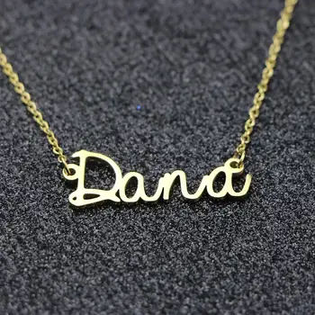 

Corrente Custom Personalized Letter Choker Necklace For Women Men Necklace For Wedding Birthday Special Jewelry Gift