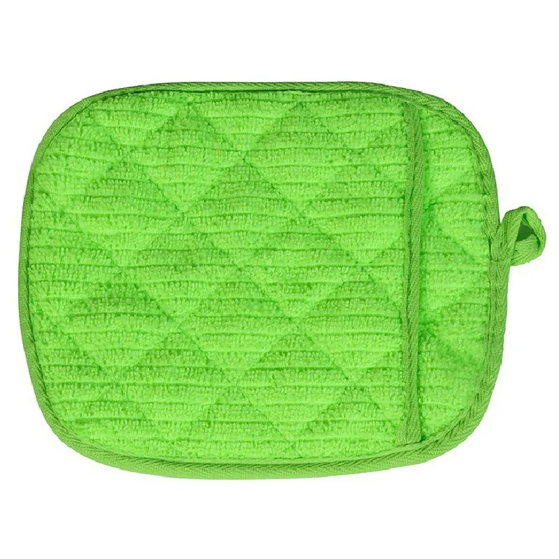 KN6144GR Прихватки для духовки, бытовая микроволновая печь, обеденный стол, термоизоляционные перчатки с высокой температурой - Цвет: KN6144GR