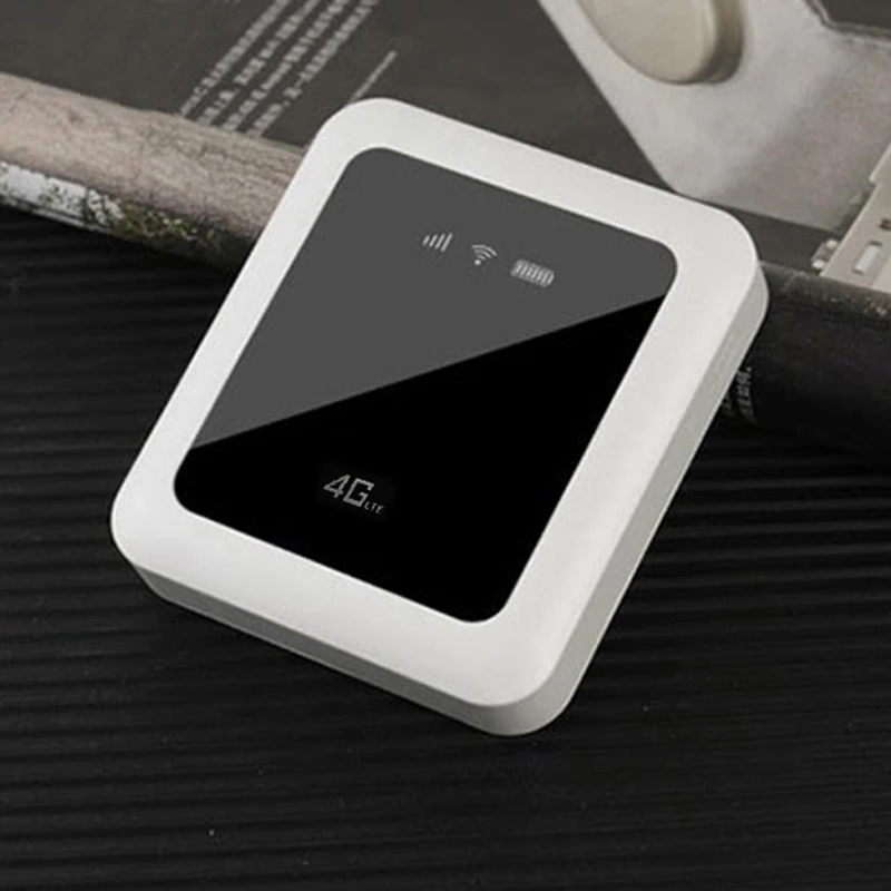 4G LTE Mifi Wifi роутер 150 Мбит/с беспроводной мобильный Поддержка sim карты с 5200 мАч Power