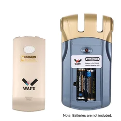 Wafu 018 Pro – serrure de porte électrique intelligente, facile à installer, commande sans fil avec interrupteur à distance 