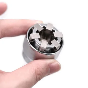 

Universal Socket Gator Grip Socket Wrench Set Chrom-Vanadium Steel From 10mm To 19mm Self-adjusting Tool Multi Drill Attachment