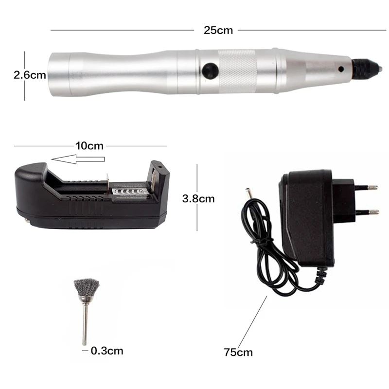 Аккумуляторная/Вилка питания электрическая мини-сверло аксессуары шлифовальный станок патрон(вилка США
