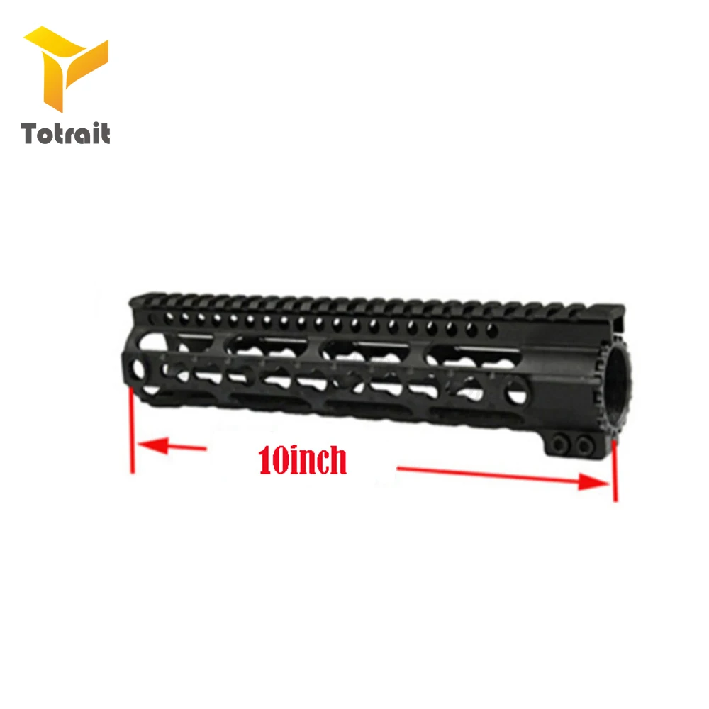 Totrait Tactical " 7" 1" 12" 13. " 15. 25" Handguard Keymod Rail Picatinny Free Float Mount system для страйкбола AEGHunting Black