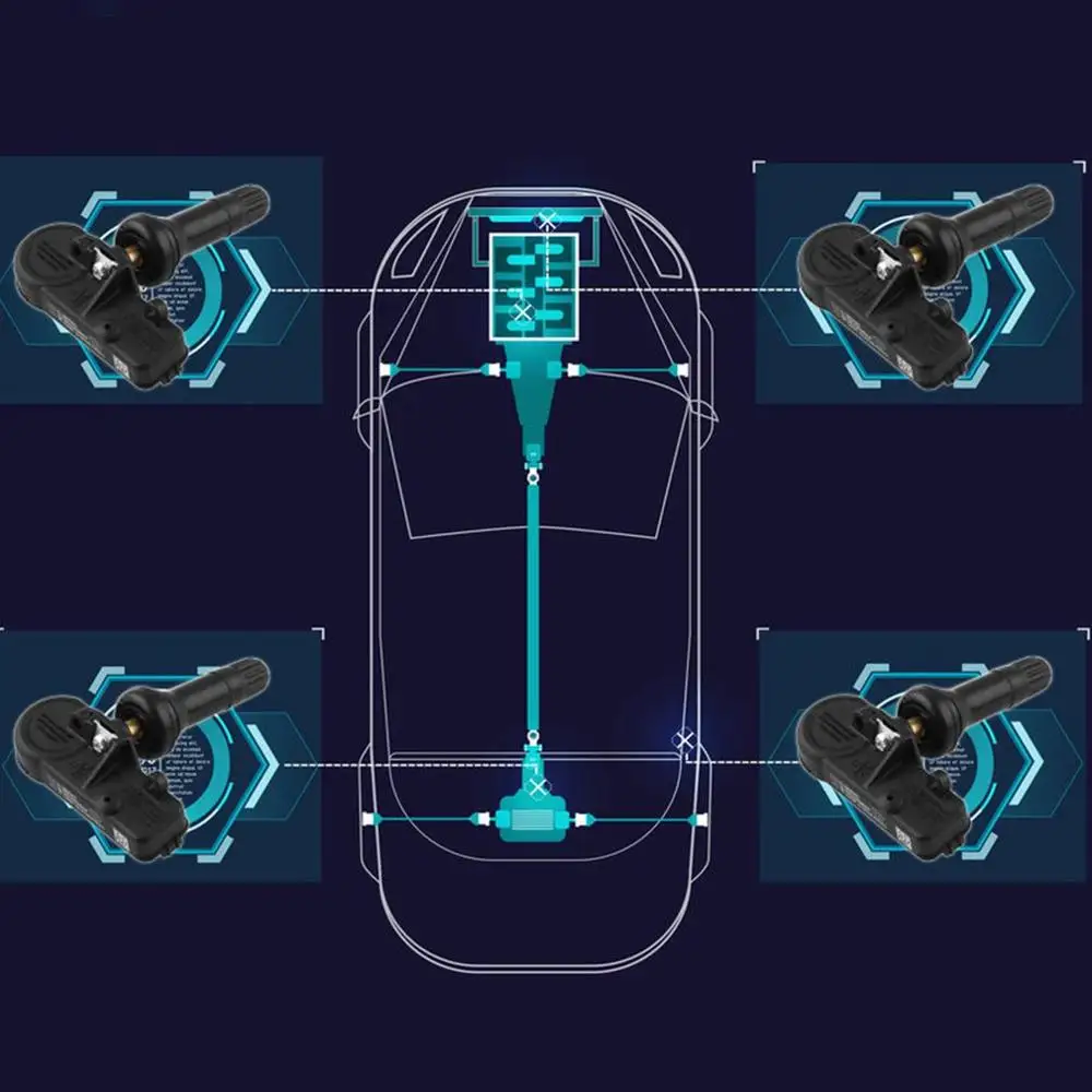 5 шт./компл. для OEM 56029398AB 68241067AB для Chrysler для Dodge TPMS датчик давления в шинах