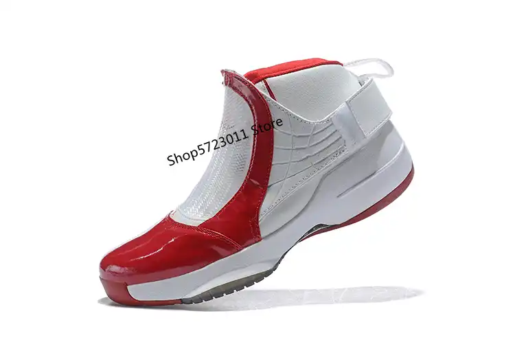 champion basketball shoes mens red