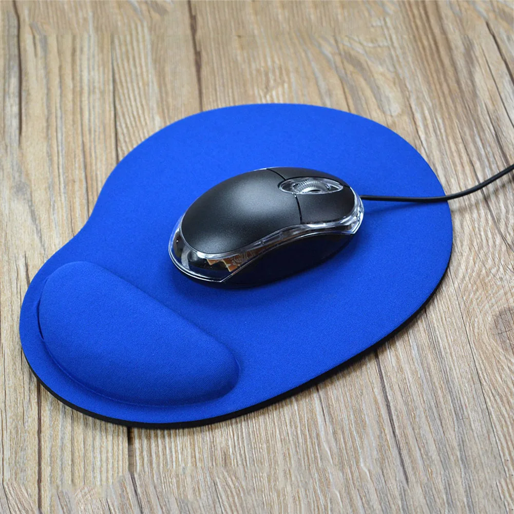 Mouse Pad Mat Anti-Slip Thicken Soft Sponge Wrist Rest Mouse Pad For Optical/Trackball Mat Mice Pad Computer Durable Comfy Pad